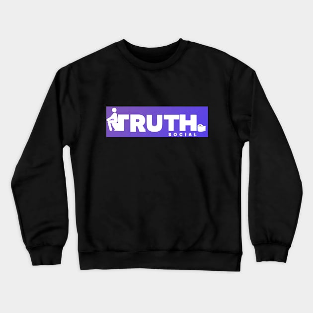 Truth Social T-Shirt, Social Number 2 Political Humor Funny Hoodie Crewneck Sweatshirt by SailorsDelight